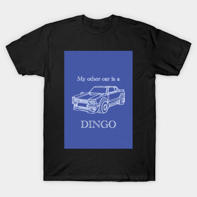 Rocket League Dingo Art T-Shirt by Boztik-Designs